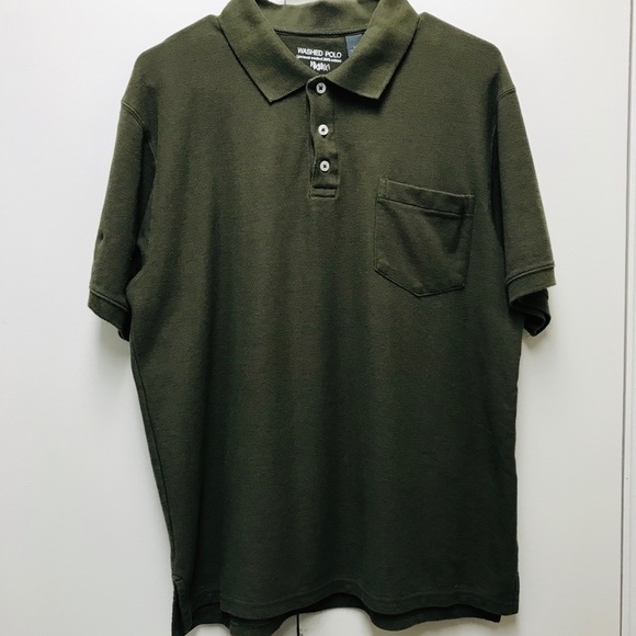 Pbx Basics Washed men polo shirt size M 100%cotton - Picture 1 of 5